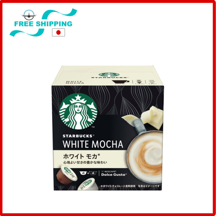 Starbucks White Mocha Dolce Gusto Exclusive Capsule 12P 6cups