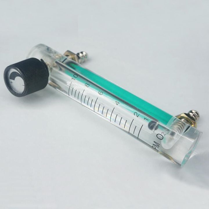 L Min Lzm T Acrylic Panel Gas Air Oxygen Flowmeter Rotameter With