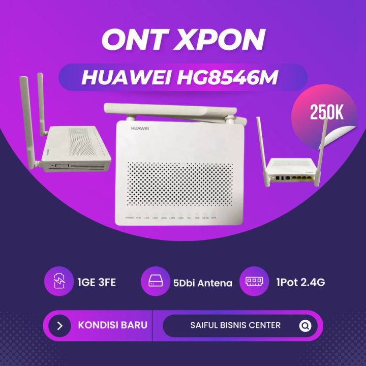 HUAWEI HG8546M ONT XPON Lazada Indonesia