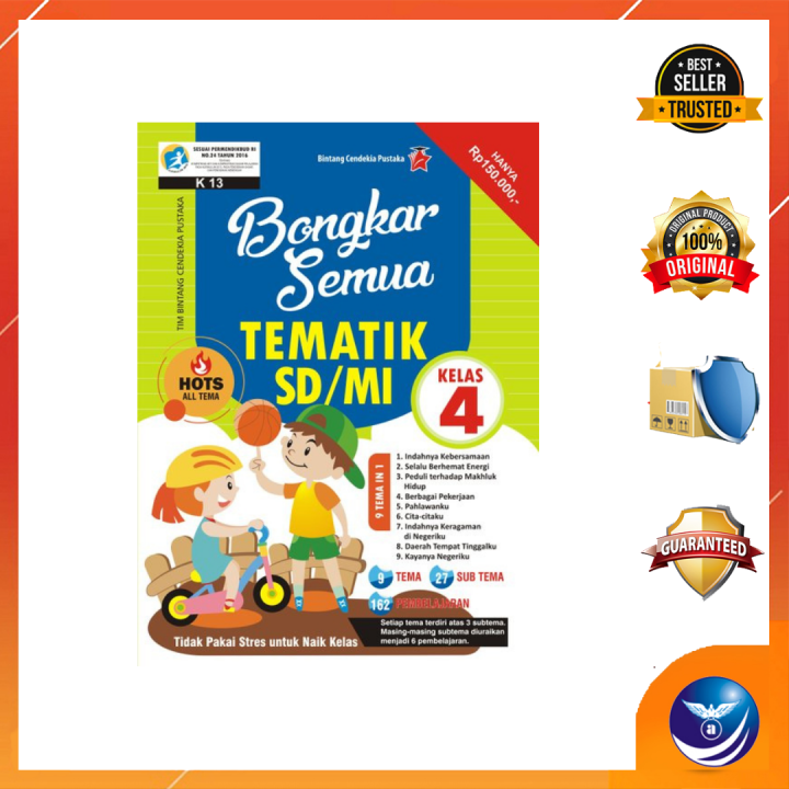 Buku Bongkar Semua Tematik Sd Mi Kls Lazada Indonesia