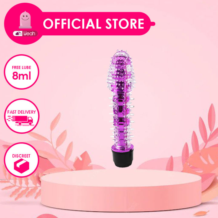 Jelly Dildo Barbed Spike G Spot Vibrator For Women Lazada Ph