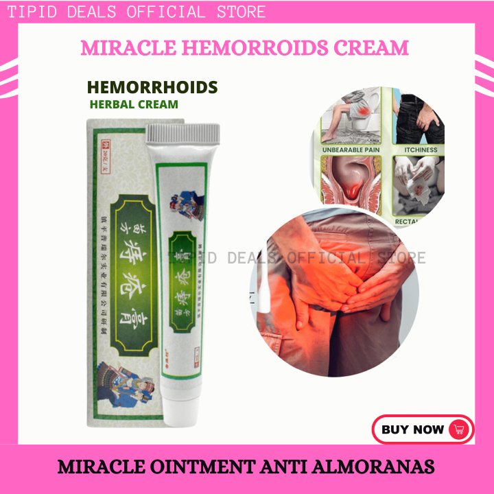 Original And Very Effective Hemorrhoids Cream Miracle Ointment Anti