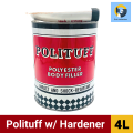 Polituff Polyester Body Filler With Hardener Liters Gallon Impact