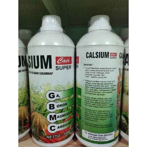 Calsium Cair 1ltr Super Nutrisi Semua Tanaman Lazada Indonesia