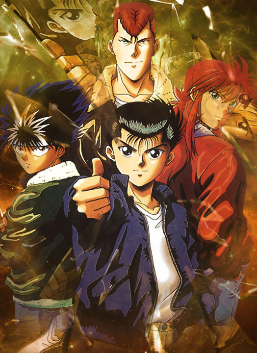 Yu Yu Hakusho Ghost Fighter Hd Wallpaper Poster X Cm Pcs