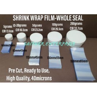 Pcs Whole Seal Plastic Can Pre Cut Shrink Wrap Film Plastic