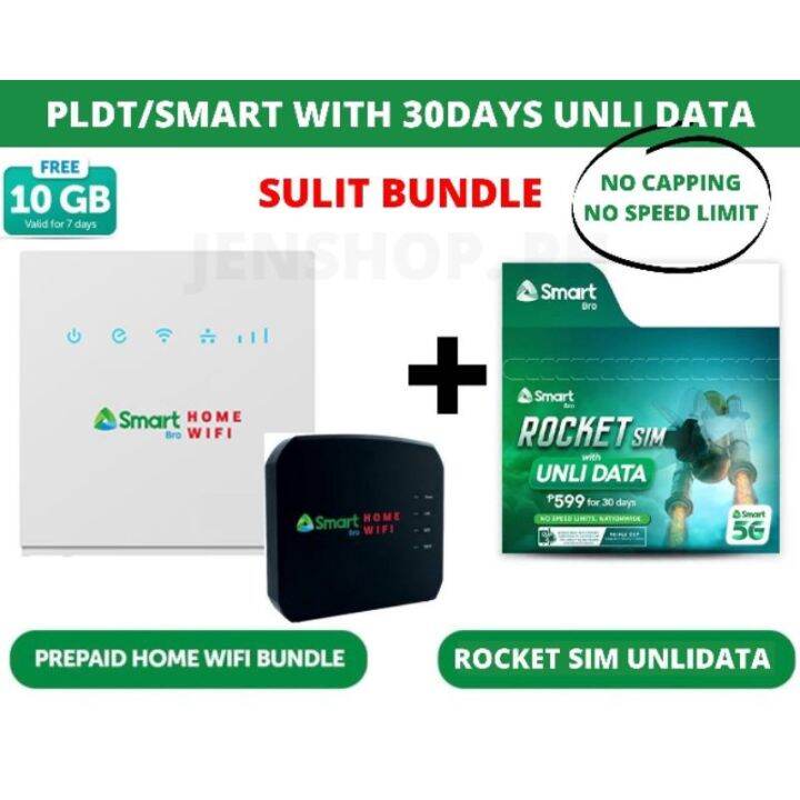 PLDT SMART BRO HOME PREPAID WIFI LTE Lazada PH