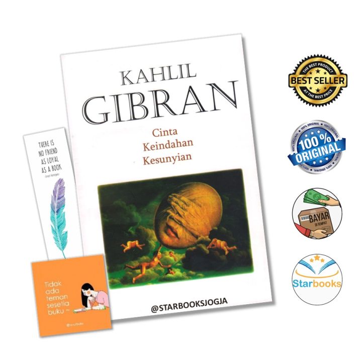 Buku Kahlil Gibran Cinta Keindahan Kesunyian Narasi Lazada