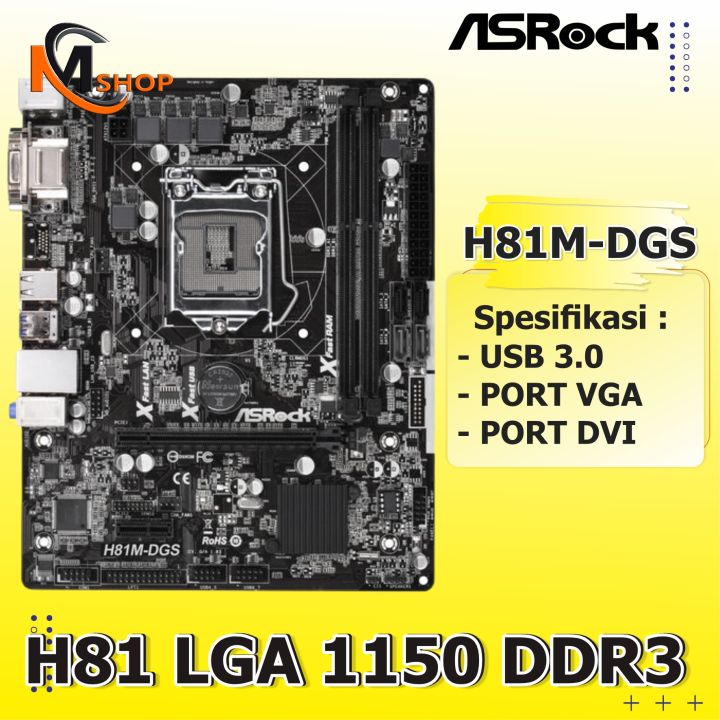 Mainboard Motherboard Mobo Intel H Haswell Socket Ddr Ecs