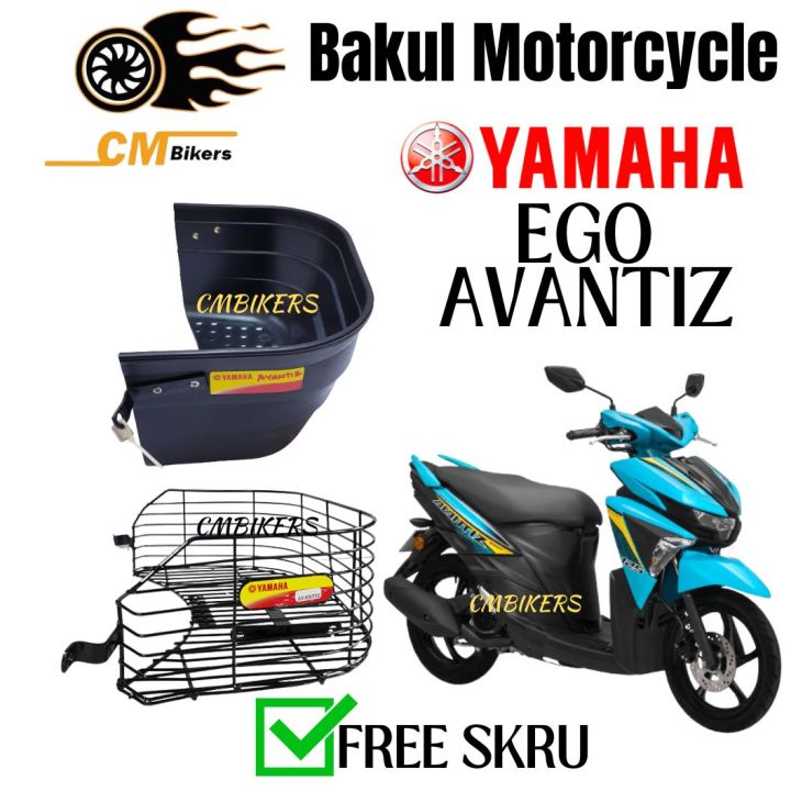 Yamaha EGO AVANTIZ Basket Motorcycle Bakul Besi Jaring Basket Raga