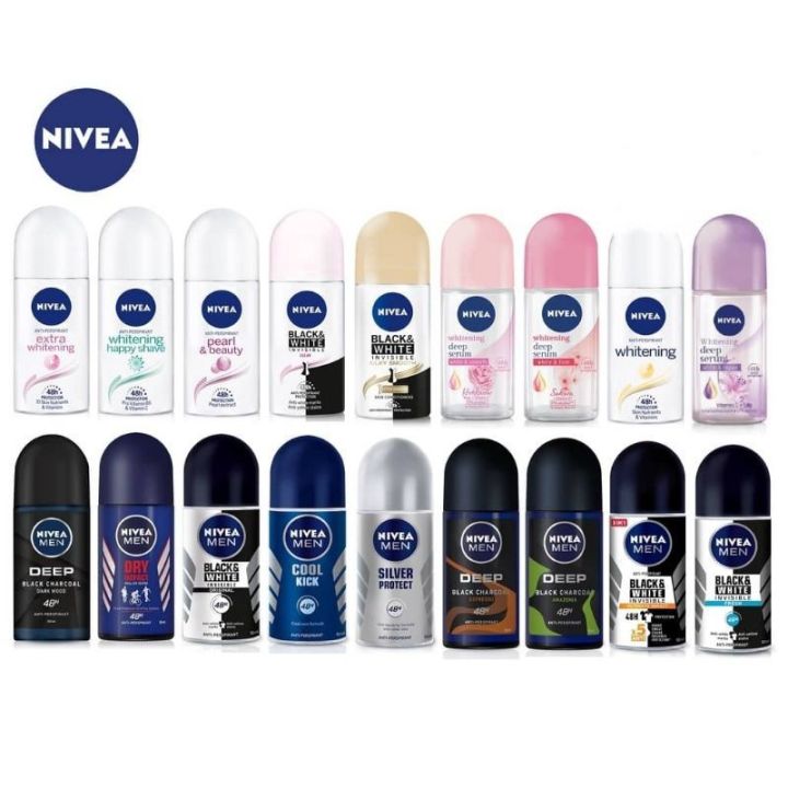 Nivea Men Deodorant Roll On 50ml Lazada