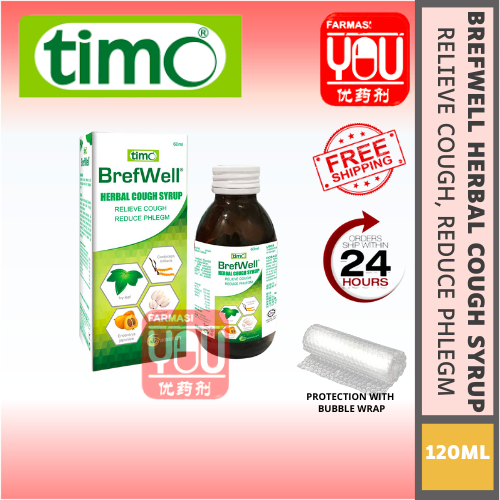 Youpharmacy Timo Brefwell Herbal Cough Syrup Ml Lazada