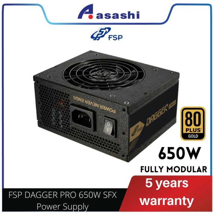 Fsp Dagger Pro W Pro Gold Full Modular Sfx Power Supply Lazada