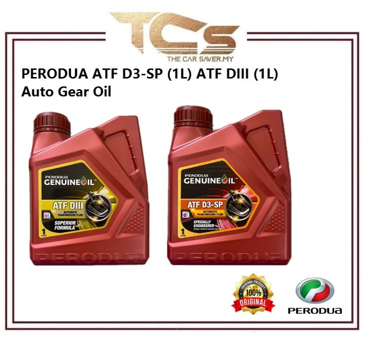 Original Perodua Atf D Sp L Atf Diii L Auto Gear Oil Lazada