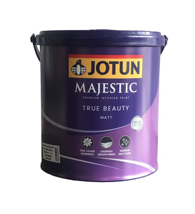 Cat Tembok Interior Jotun Majestic True Beauty Matt Liter Lazada