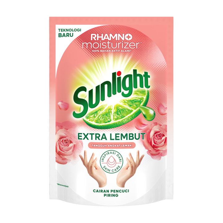 Sunlight Sabun Cuci Piring Dishwashing Liquid Lembut Refill Ml