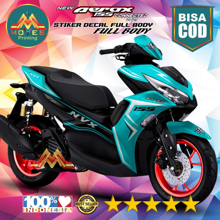 Bisa Cod Bayar Di Tempat Decal Sticker Full Body New Aerox