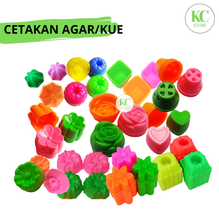 Cetakan Agar Coklat Jelly Puding Kue Talam Putu Ayu Wajik Lazada