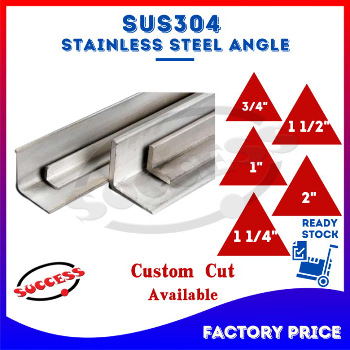 Success Sus Stainless Steel Angle Bar Besi Keluli Angle