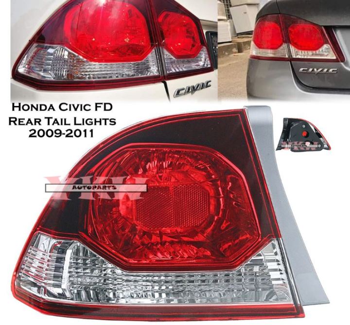 Honda Civic Snb Sna Fd Fd Fd Rear Tail Light Tail Lamp