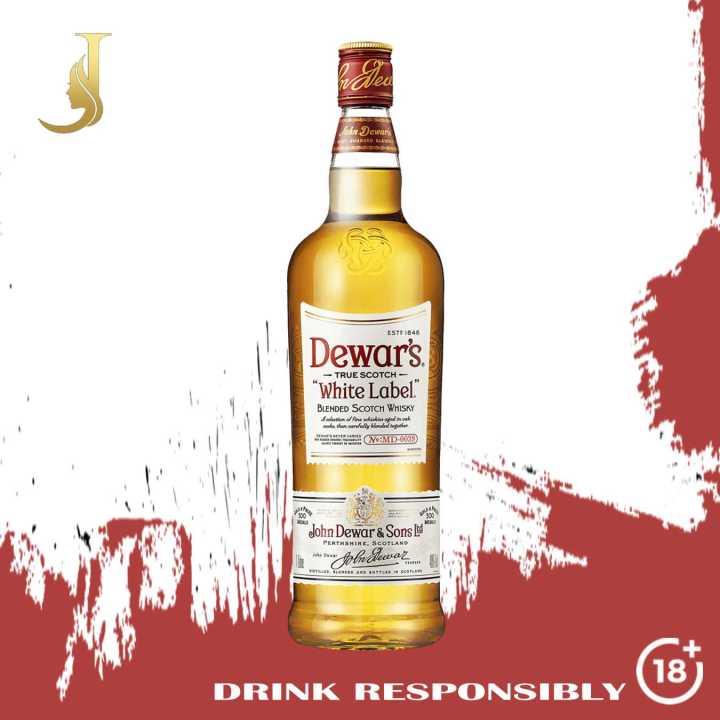 Dewars White Scotch Whisky 750ml Naked Bottle Only Lazada PH