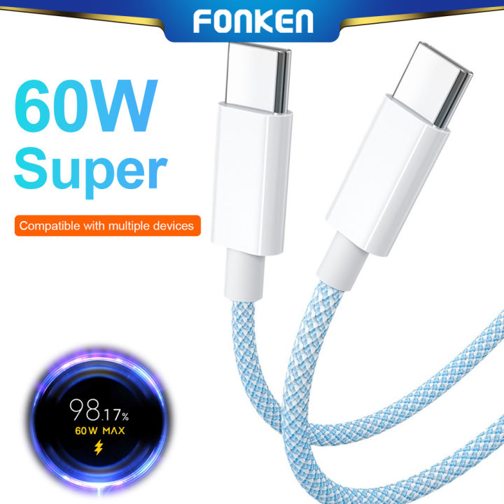 Fonken W W Pd Usb C Cable For I Phone Pro Max Fast