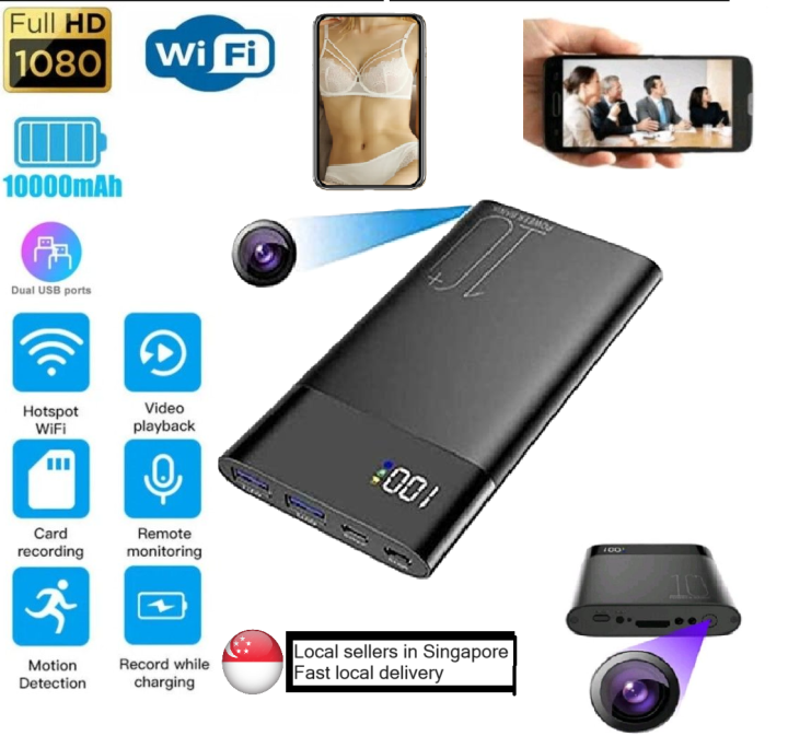 Hidden Spy Camera K P Portable Power Bank Wifi Security Nanny