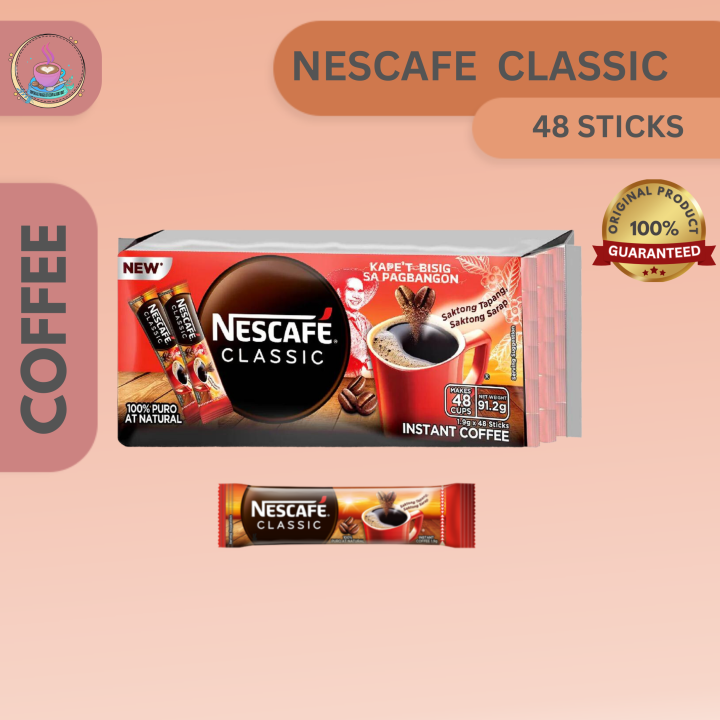 Nescafe Classic Sticks Instant Coffee Sticks Lazada Ph