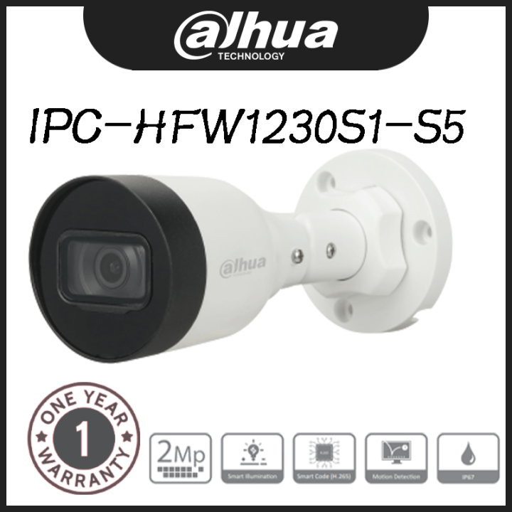 Dahua Mp Full Hd Intelligent Infrared With Audio Bullet Wired