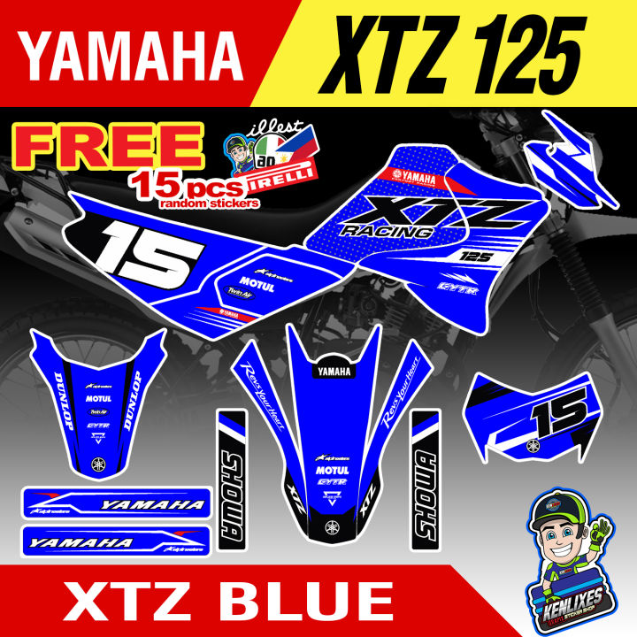 Yamaha Xtz Full Decals Sticker Body Lazada Ph