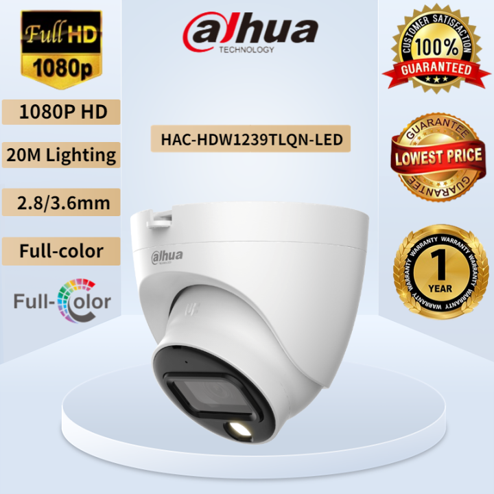 Dahua CCTV Camera 2MP 5MP Dome Camera Full Color With Audio IR Eyeball