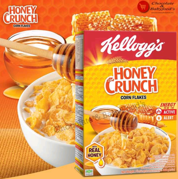 KELLOGG S HONEY CRUNCH CORN FLAKES 360G X 2 PACKS Lazada Singapore