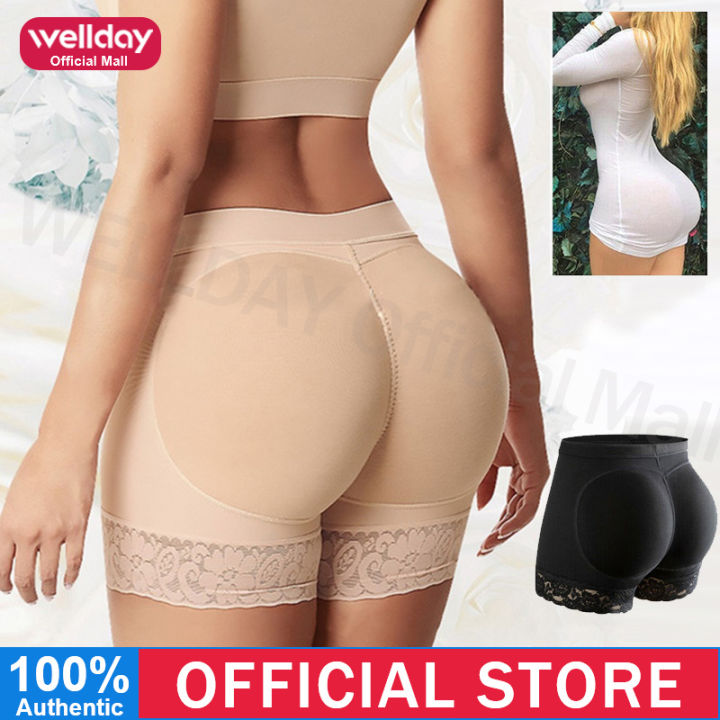 Wellday Women Padded Push Up Panties Butt Lifter Shaper Fake Ass