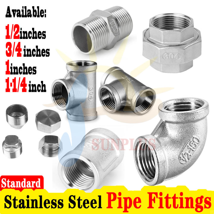 Stainless Pipe Fittings For Pipeline Workelbowcouplingteenipple