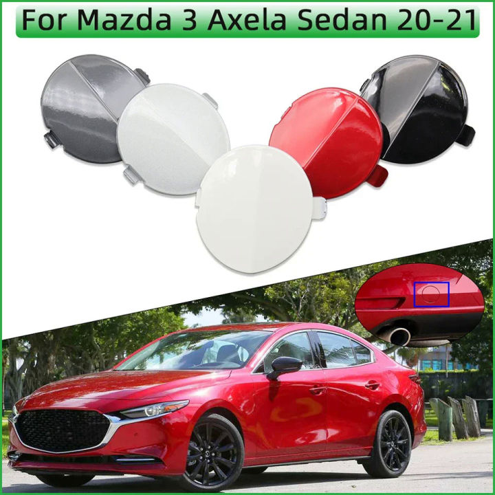 For Mazda Axela Sedan Auto Rear Bumper Towing Hook Cover