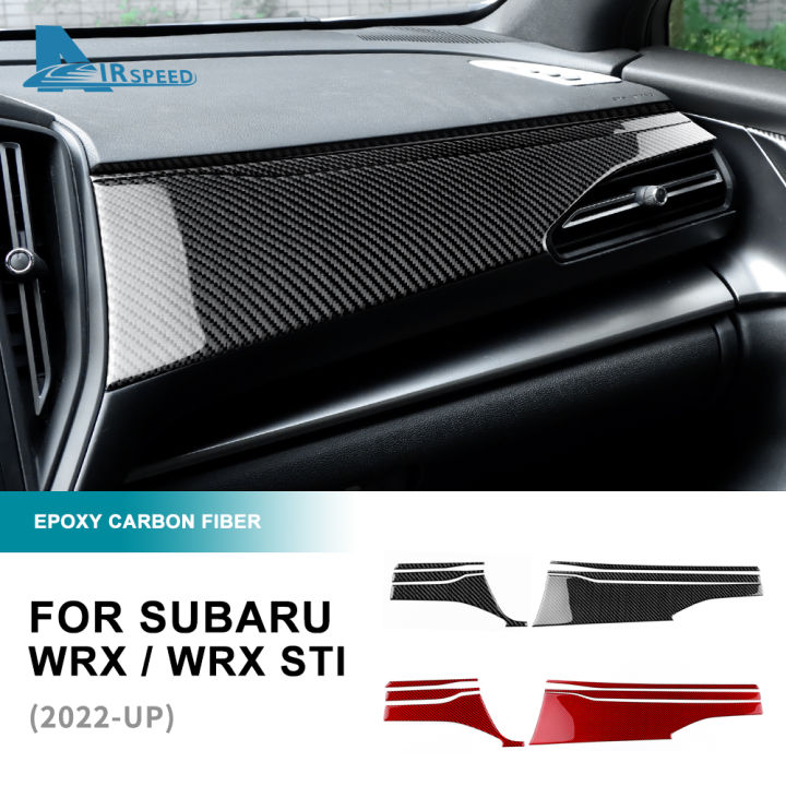 Airspeed Real Carbon Fiber Dashboard Decorative Panel For Subaru Wrx