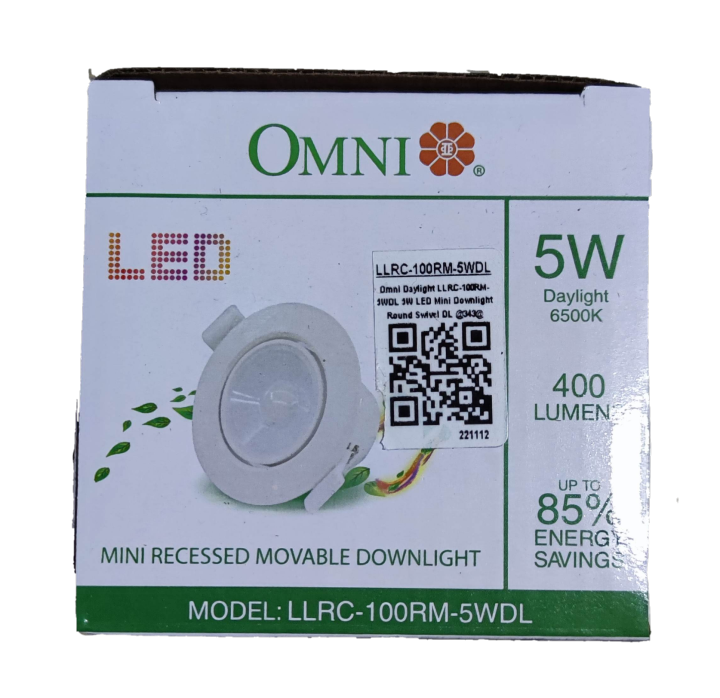 W Led Movable Downlight V Daylight Omni W Mini Recessed