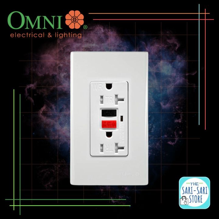 OMNi GFCI Duplex Safety Outlet 20a 250v WGFCI 201 Lazada PH