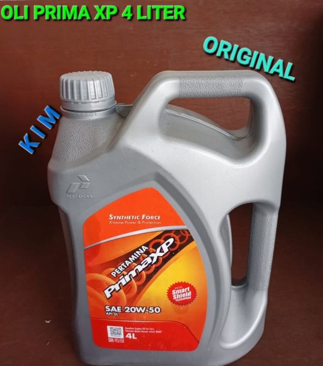 Oli Mesin Pertamina Prima Xp Sae W Liter Lazada Indonesia