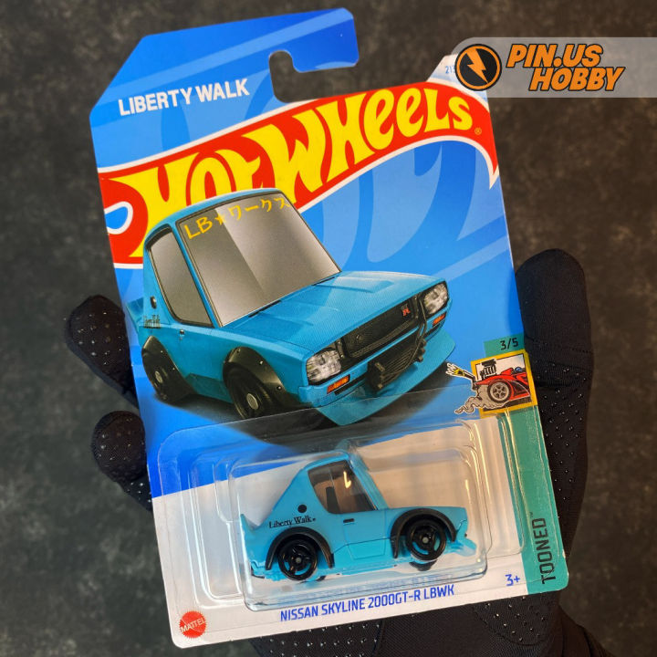 Hot Wheels Nissan Skyline 2000GT R LBWK Tooned Liberty Walk Not Toyota Supra Porsche Mazda