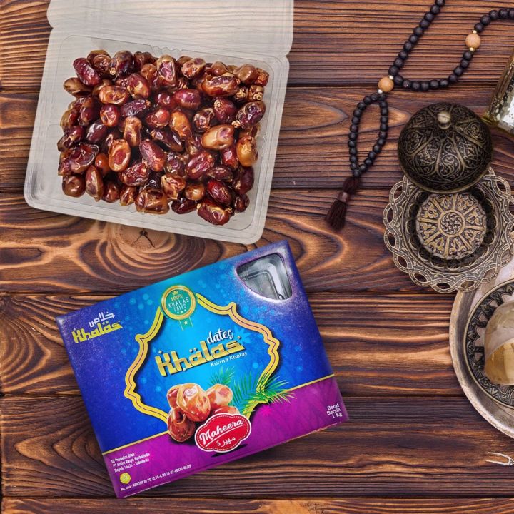 Kurma Date Crown Khalas Kg Kurma Arab Premium Emirates Dates Kemasan