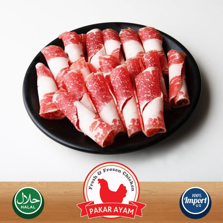 Daging Sapi Slice Us Yoshinoya Shabu Sliced Beef Pack Gr Premium