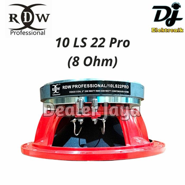 Speaker Komponen Rdw Ls Pro Ls Pro Pro Inch Ohm