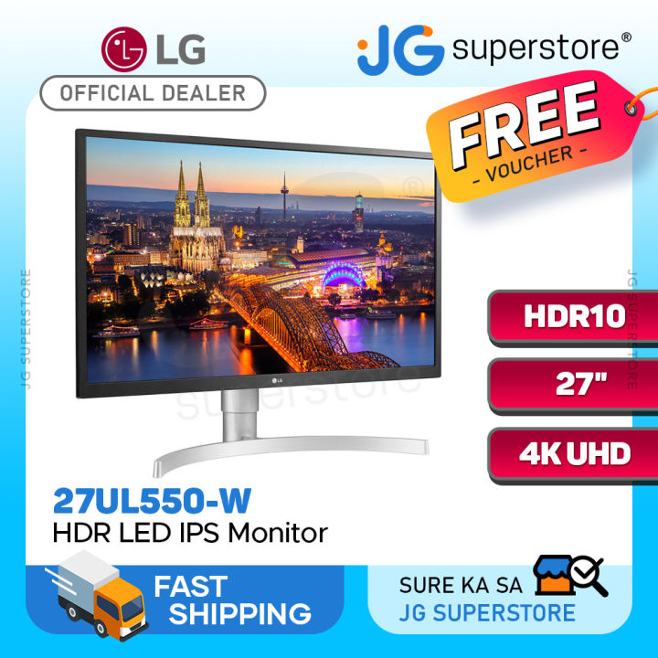 Lg Ul W Ips Led Hz K Uhd Hdr Monitor With Ergo Stand Hdmi