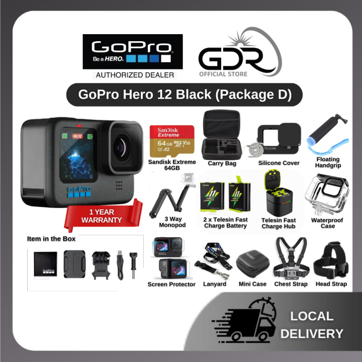 Gopro Hero Black K Video Mp Photos Gp Processor Hypersmooth