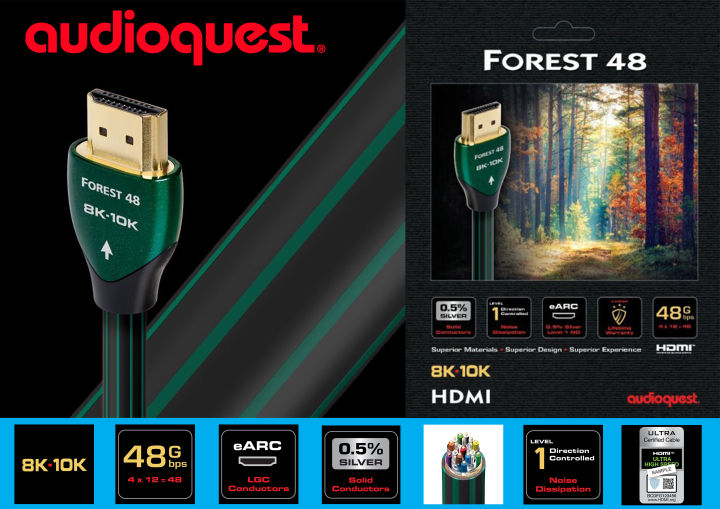 AudioQuest HDMI Forest 48 Version 2 1 Lazada Co Th