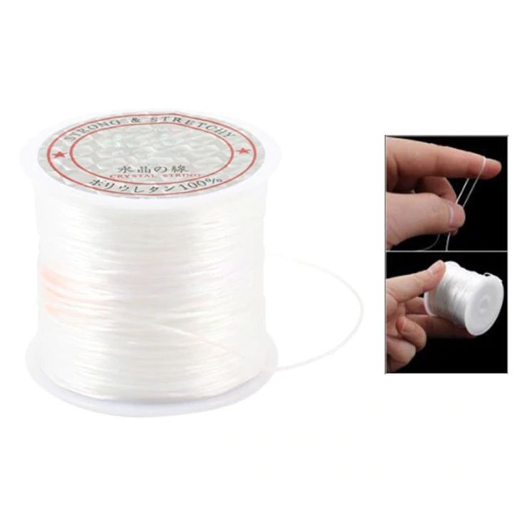 BK6H Extreme Strong 0 2mm 0 6mm Crystal Nylon Braided Thread