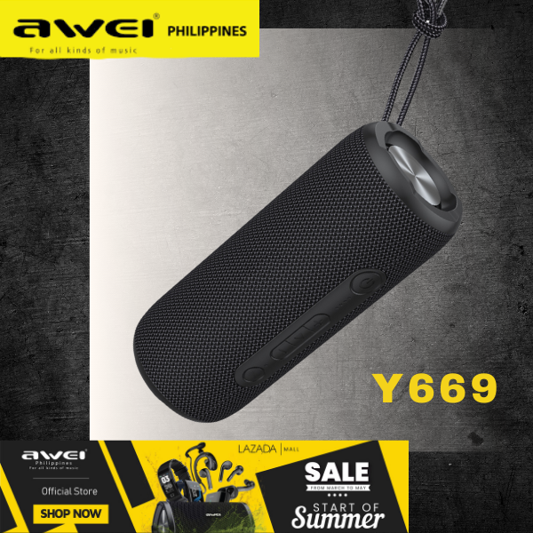 Awei Y669 HIGH Power Speaker Stereo Portable Wireless Bluetooth Speaker