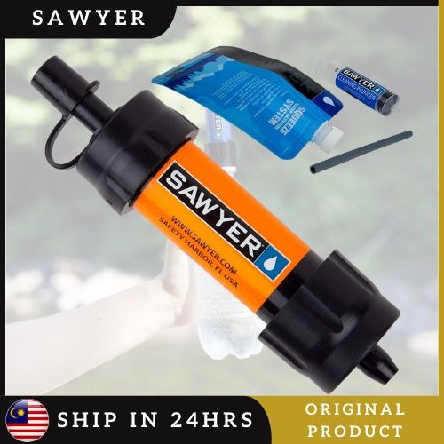 Sawyer Products Mini Water Filtration System Orange Lazada