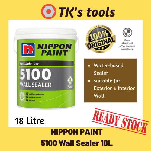 NIPPON 5100 Wall Sealer Nippon 5100 5 Liter 18 Liter Water Based Sealer